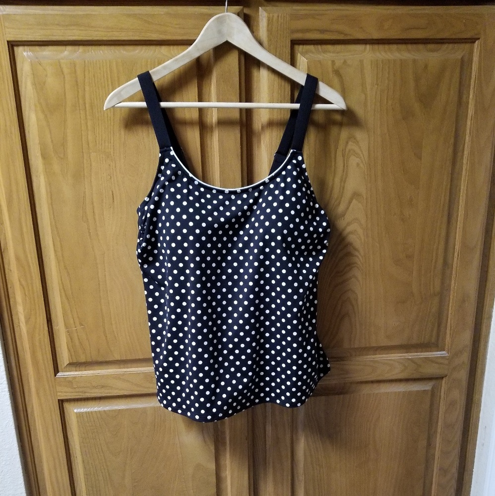 Land's End Control Top Tankini